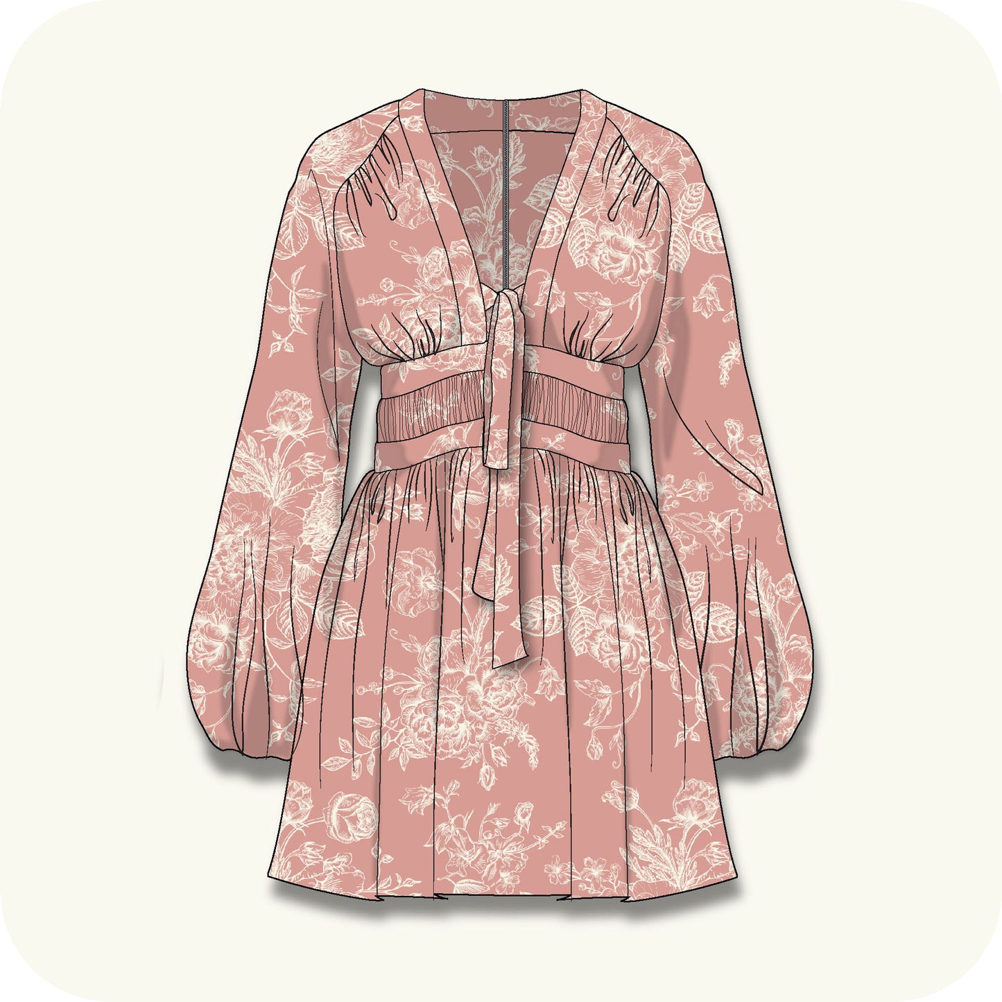 MYP226 C6 BLUSH-CREAM - MY Prints Inc.