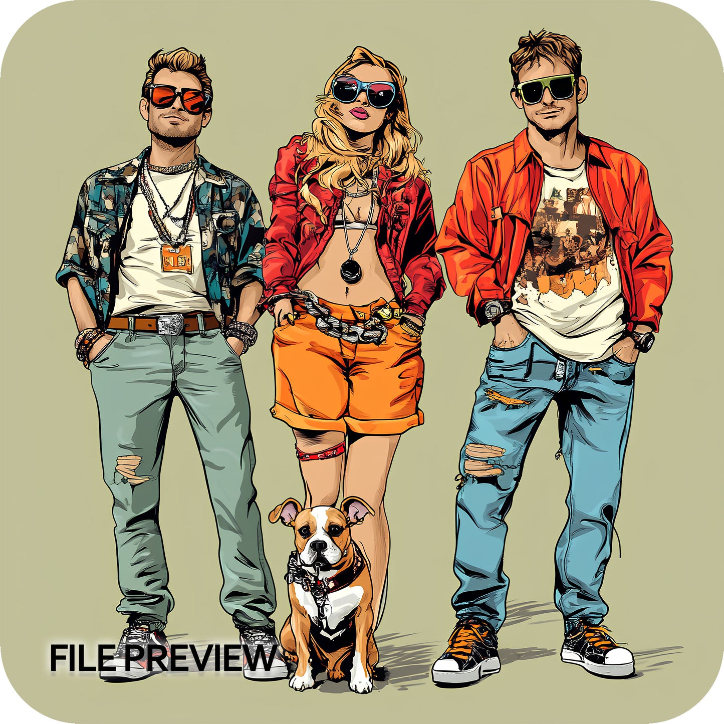 Funky Fashion Trio