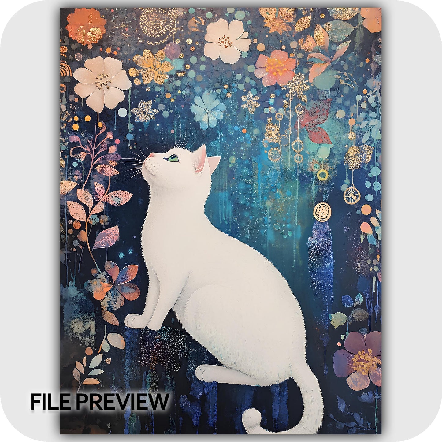 Periwinkle Cat