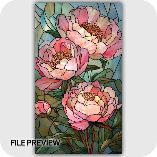 Stained Glass Blossoms