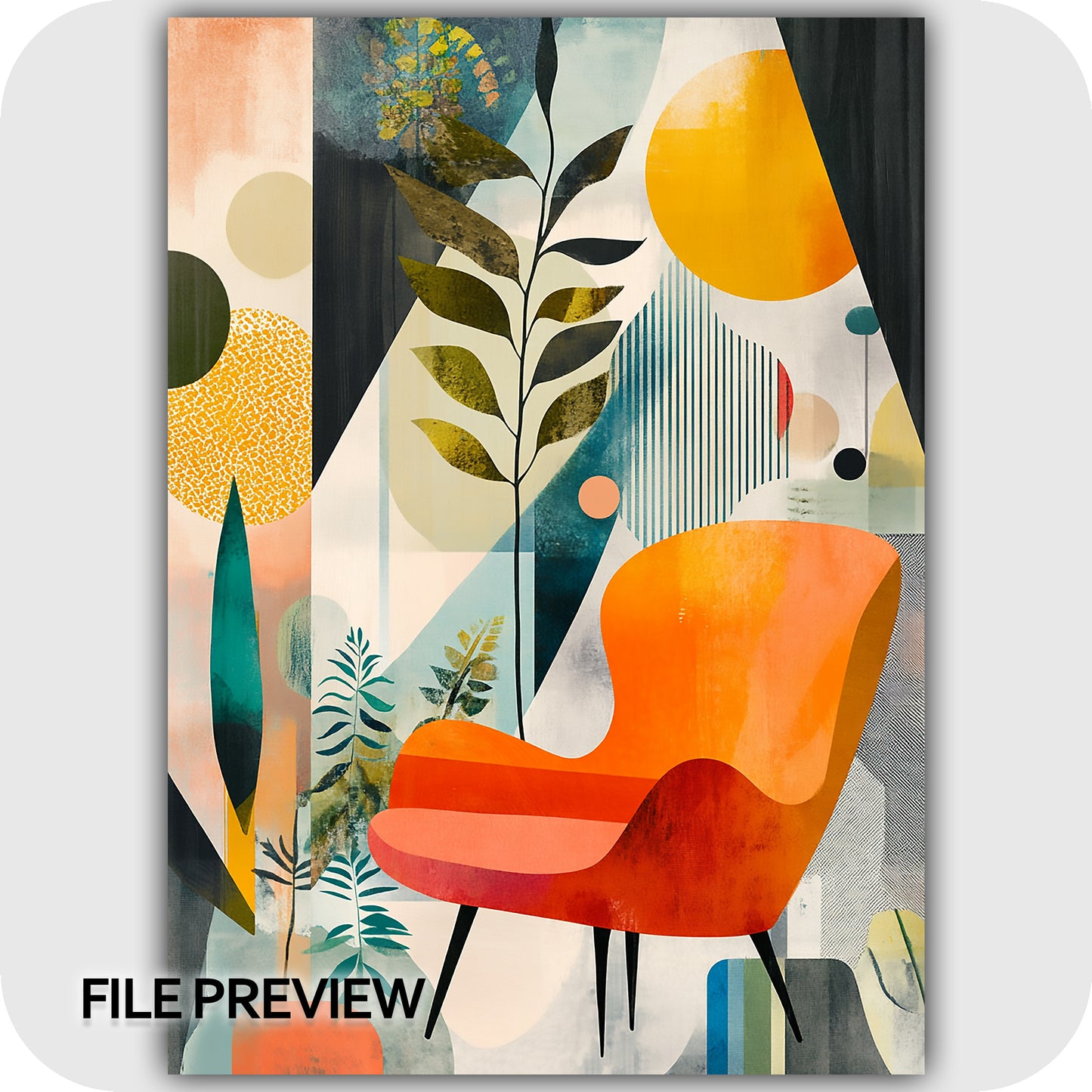Mid Century Lounge