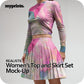 Women's Top and Skirt Set Mock Up