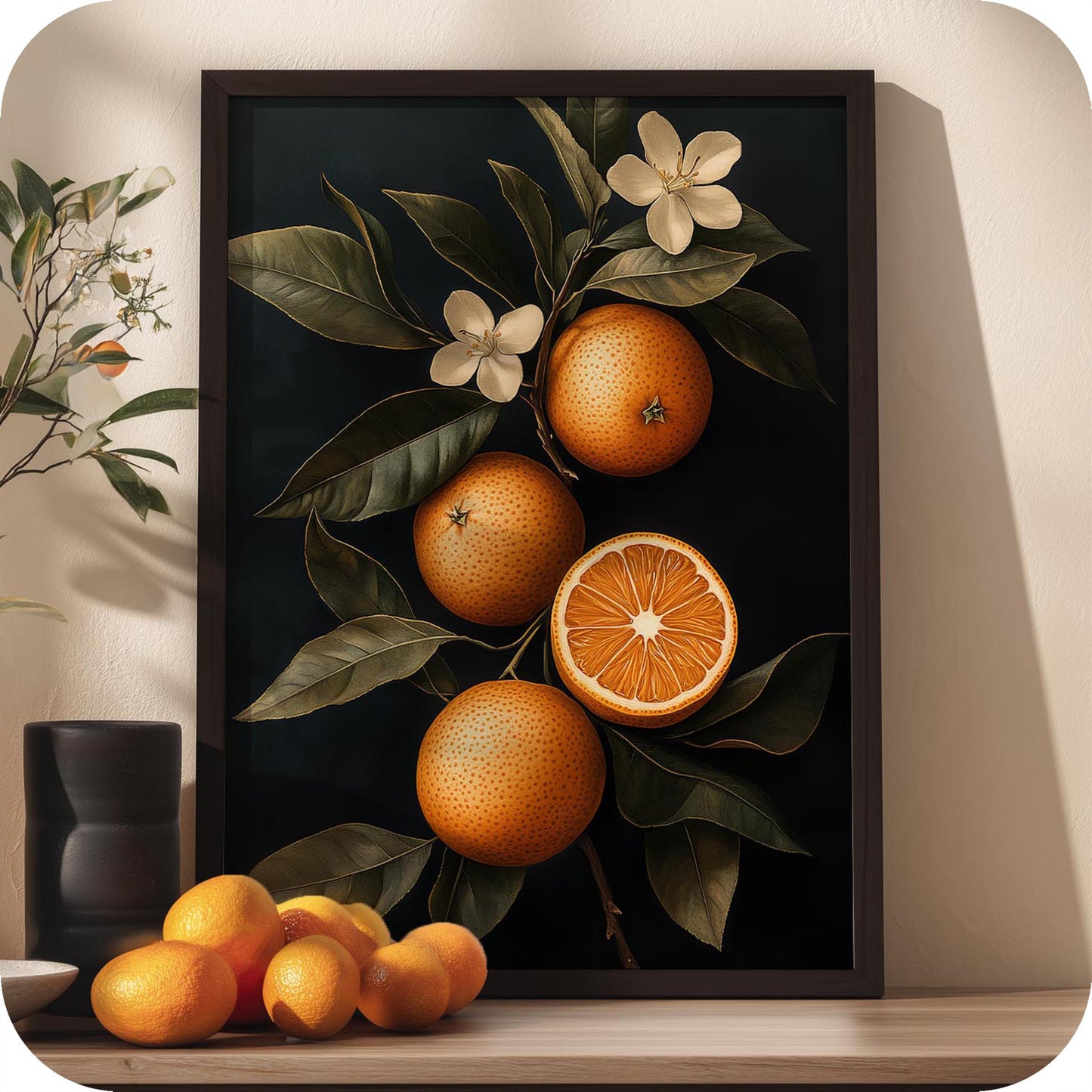 Dark Citrus Bloom