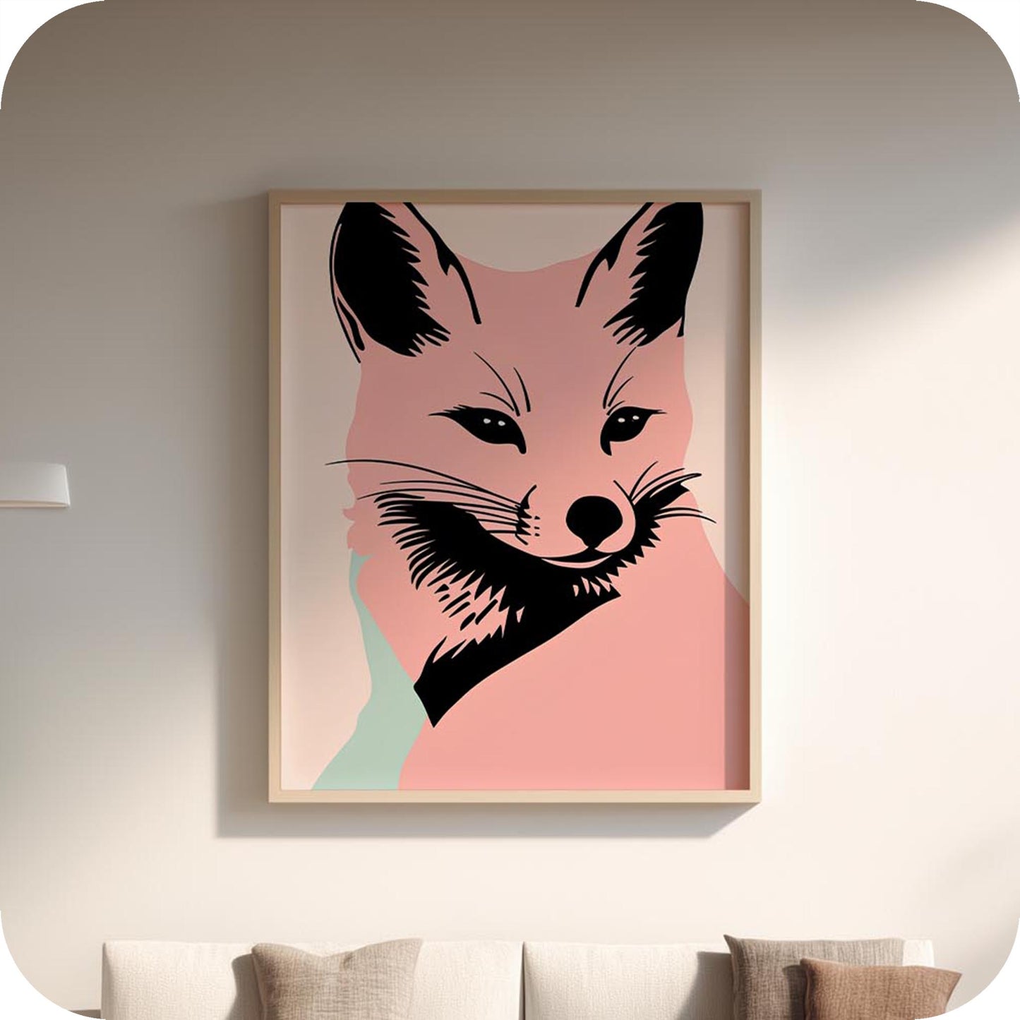 Pink Palette Fox