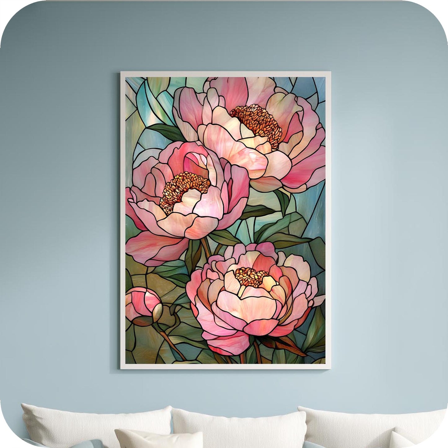 Stained Glass Blossoms