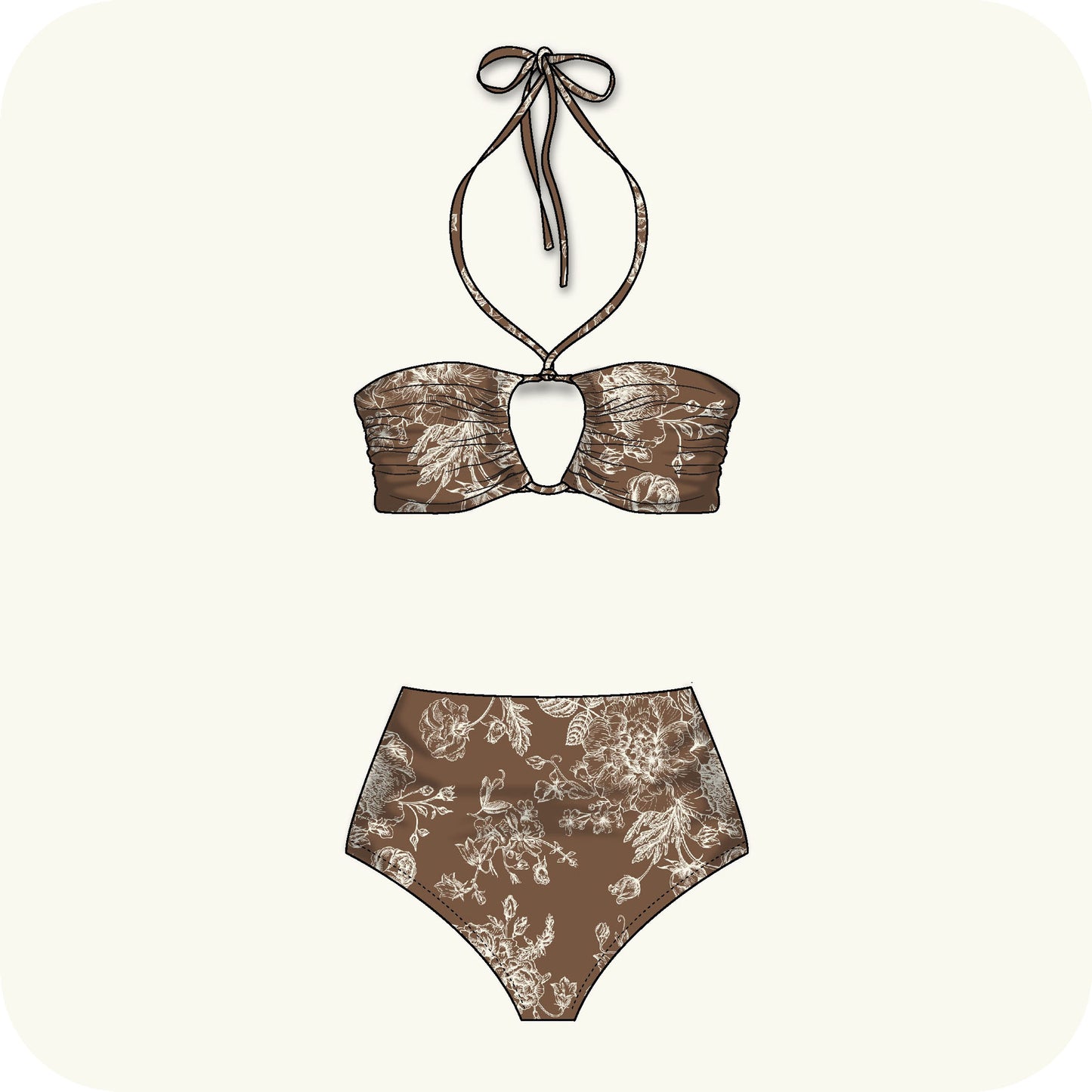 MYP226 C5 MOCHA-CREAM - MY Prints Inc.