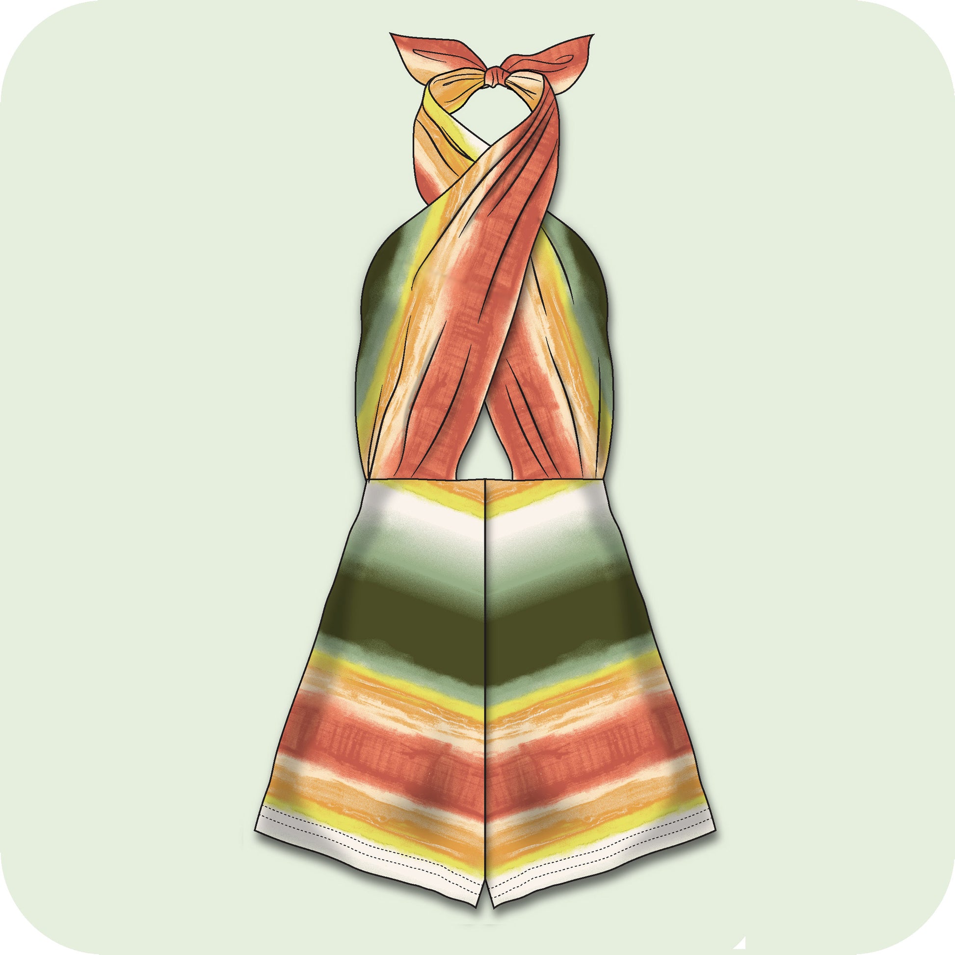 MYP403 C4 OLIVE-SUNBURST - MY Prints Inc.