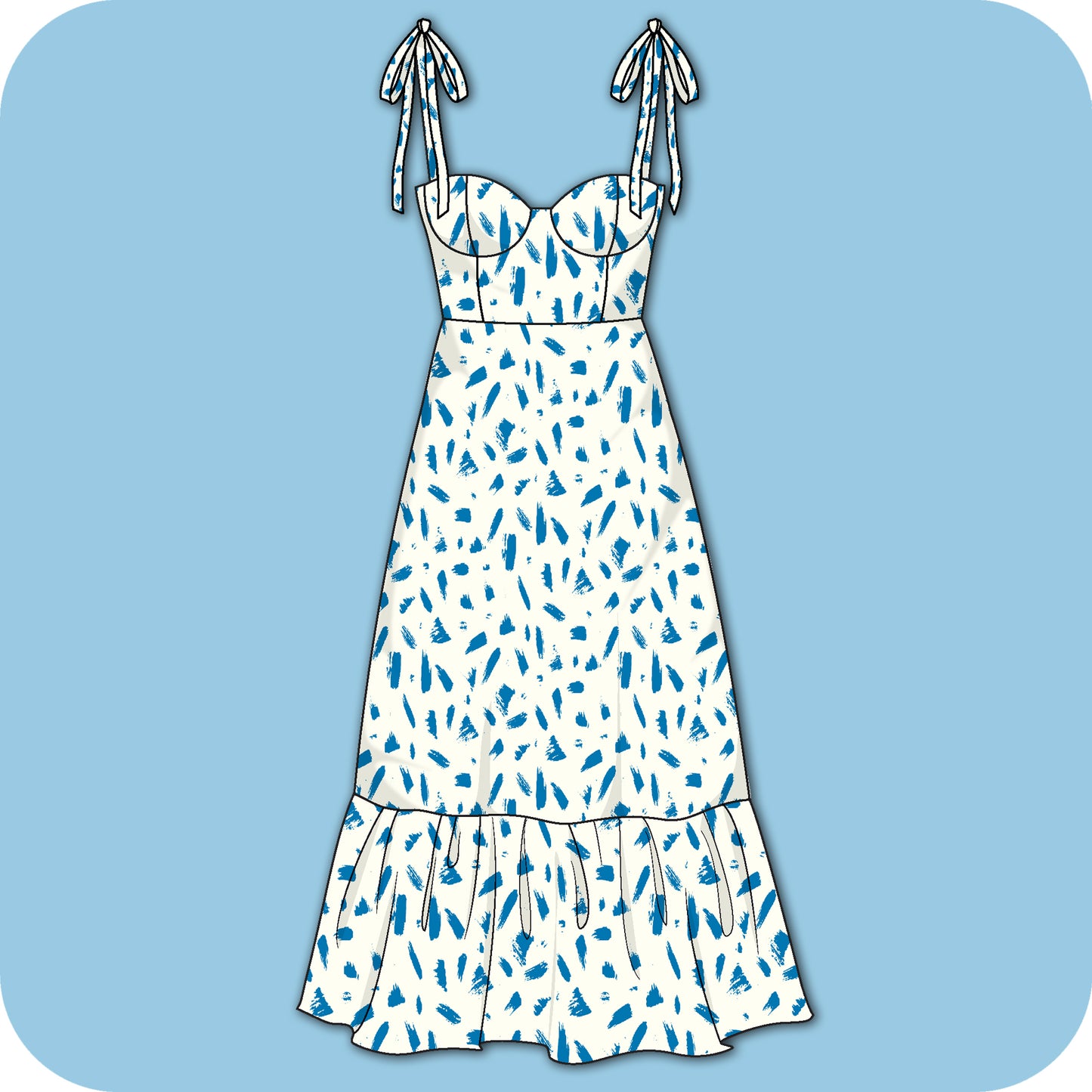 MYP464 C4 SNOW-TEAL - MY Prints Inc.
