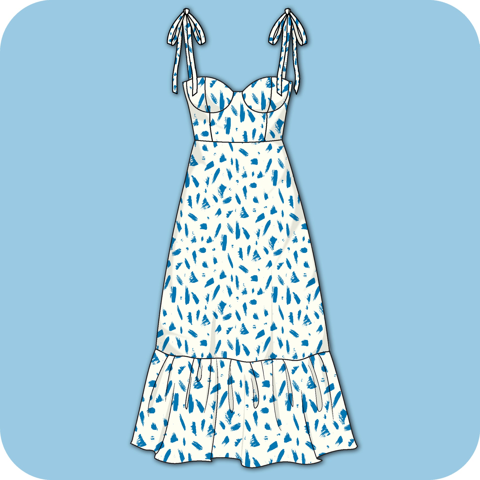 MYP464 C4 SNOW-TEAL - MY Prints Inc.